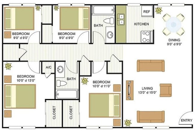 4Bed-2Bath - Prime Properties Waco