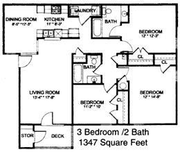 Floorplan - Modena at Mallard Creek