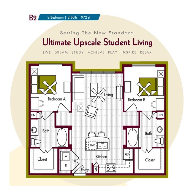 Domain at Northgate 101 Church Ave College Station TX 77840 Apartment Finder