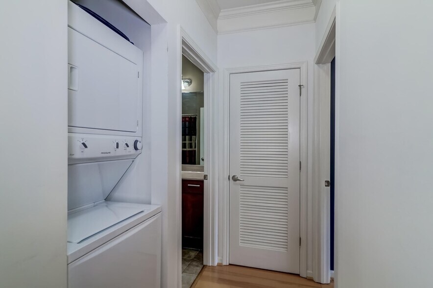 Stacked Washer & Dryer - 1755 Central Park Rd