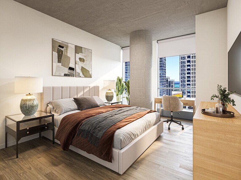 Primary Bedroom - 1322 S Wabash Ave