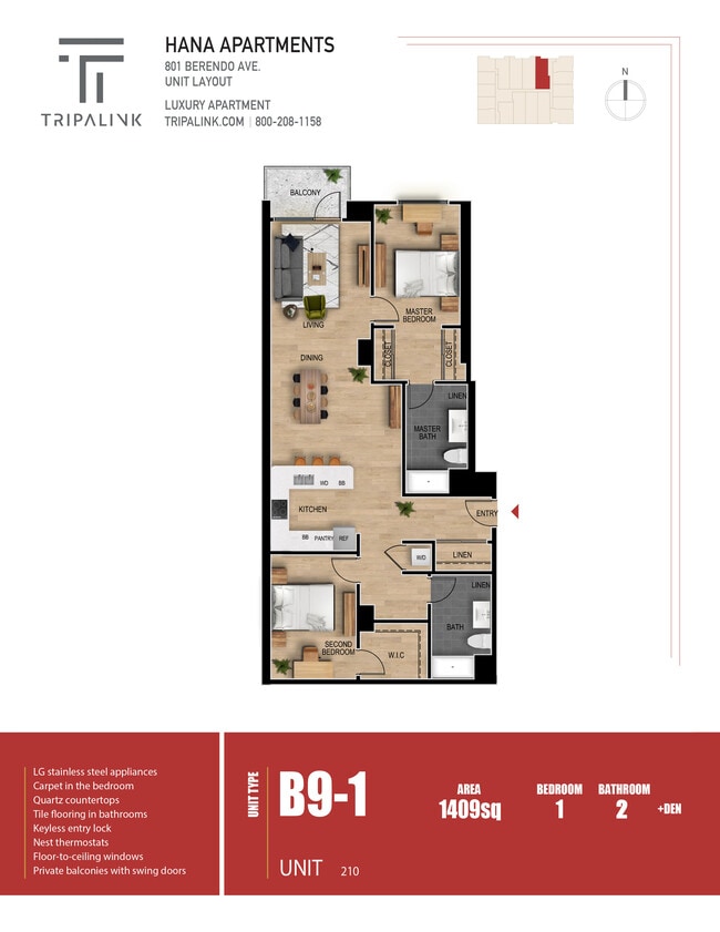 Floorplan - The Hana