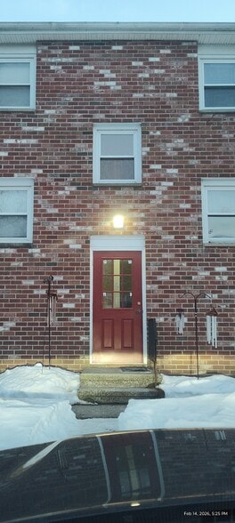 Rear Entrance Door (parking lot) - 53 Hiltbrand Rd