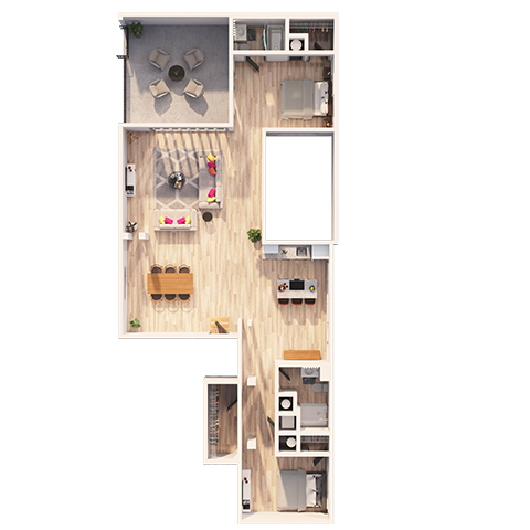 Floorplan - Roosevelt Lofts