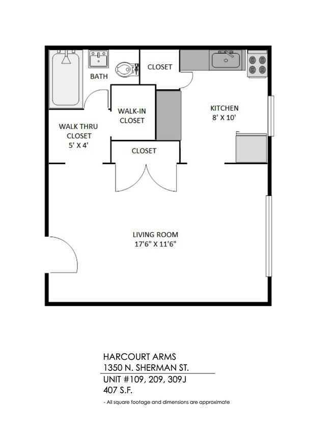 Floorplan - Harcourt Arms
