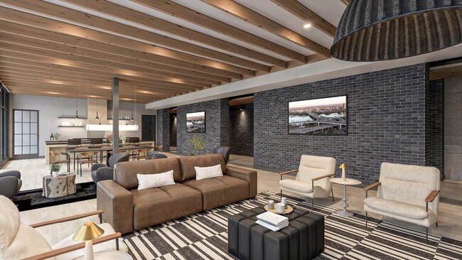 Lounge Area - The Portrait at North Crossing