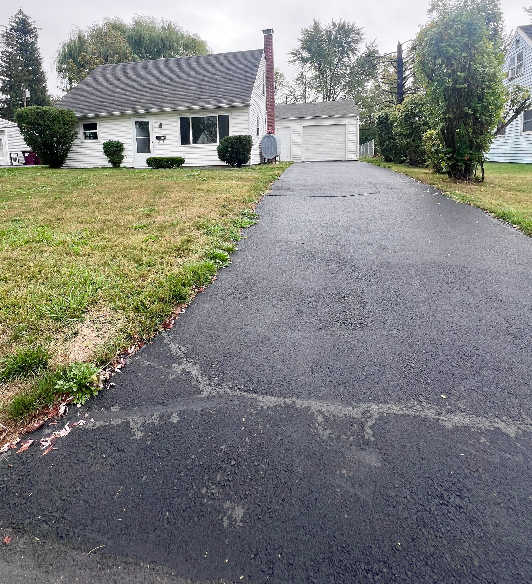 Long driveway - 18 Luella Rd