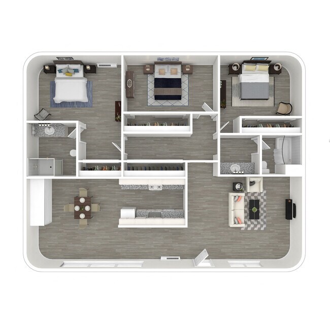 Floorplan - Glade Apartments