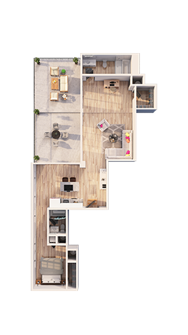Floorplan - Roosevelt Lofts