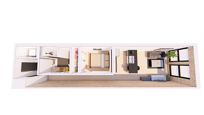 Floorplan - Bostad Apartments