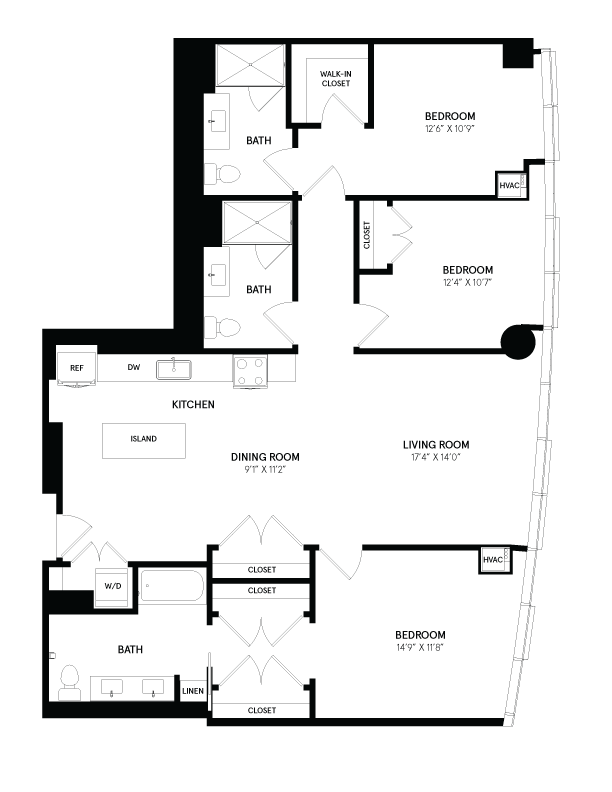 Floorplan - 727 West Madison