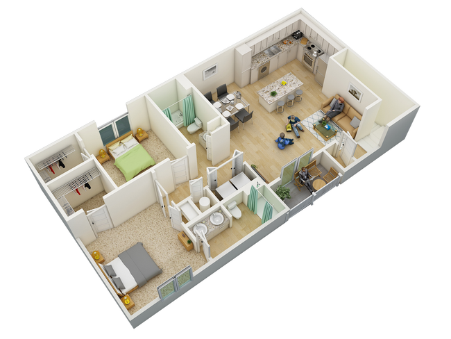 Floorplan - The Curve at Gilbert