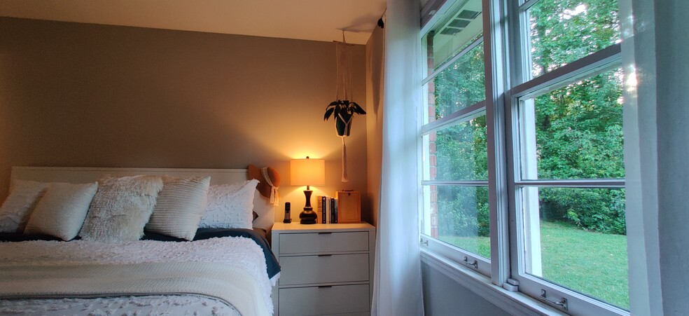 Master Bedroom Window View to the backyard - 102 Anna Ct