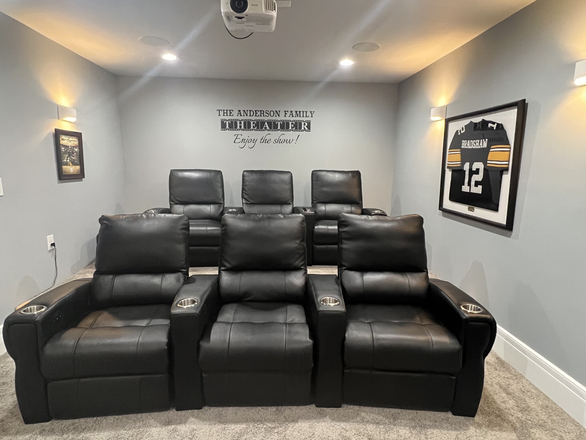 Movie theater room - 4705 Lantern Ct