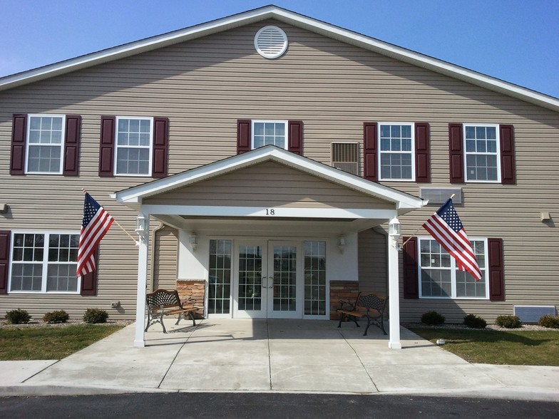 Main Entrance - Lancaster Commons Senior Apartments