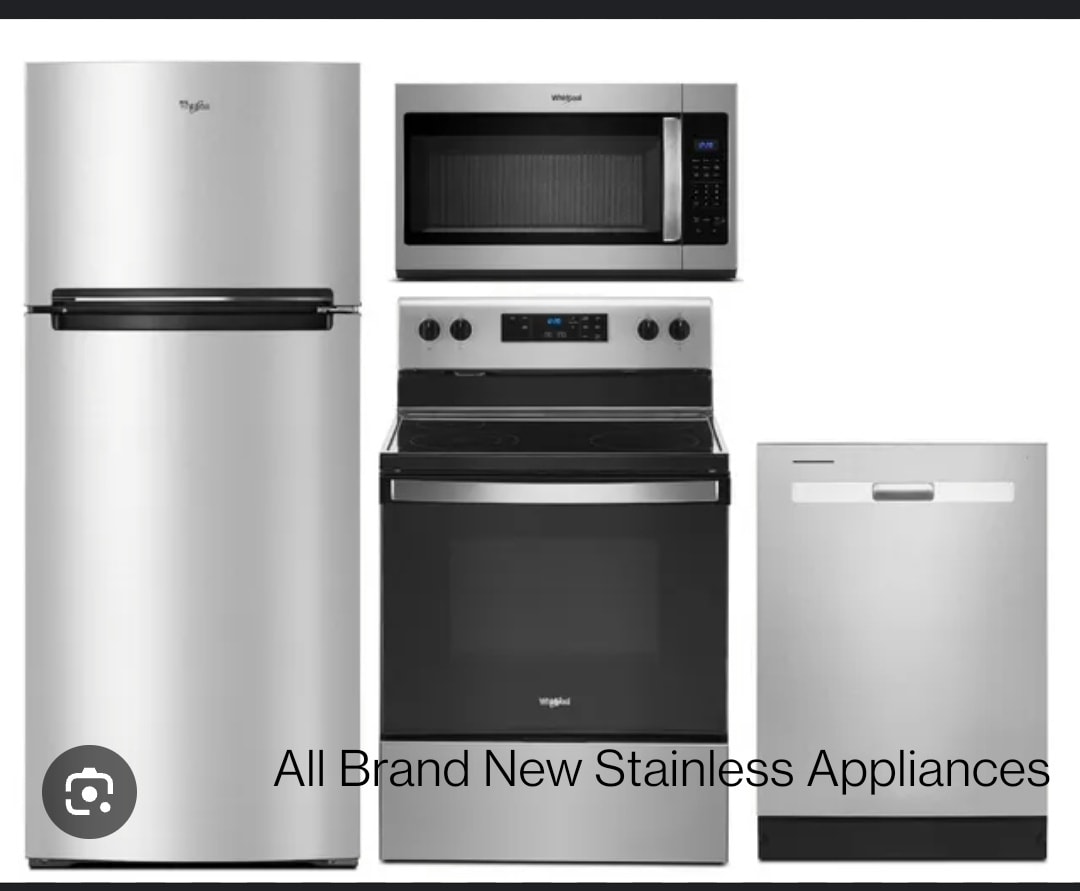 all new stainless appliances installing July 6th - 689 S 11 1/2 Ave