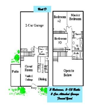 Floorplan - The Springs Townhomes