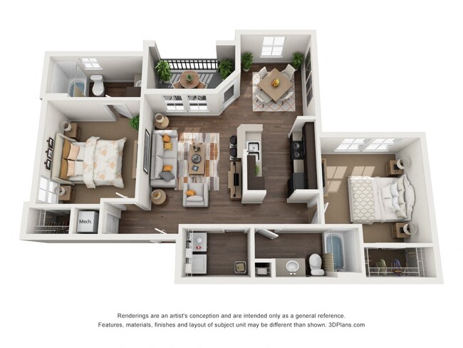 Floorplan - Gristmill at Tuscany Park