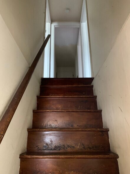 Stairway to second floor - 893 Penn St