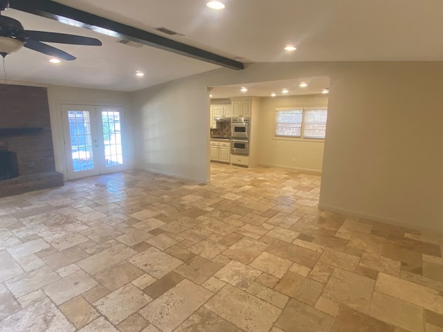 Living room looking in the kitchen - 1604 Bangor Ave