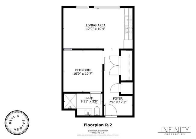 Floorplan - Bell and Palmer