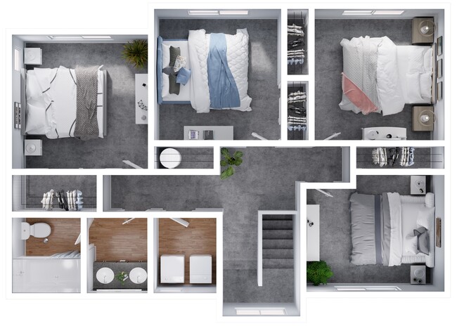 Floorplan - Riverview Apartments