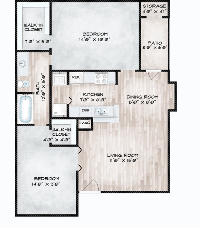 D - Hunters Creek Apartments