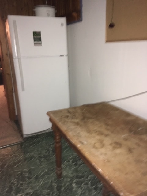 Full size Fridge, Table & Chairs - 22 W Bloomingdale St