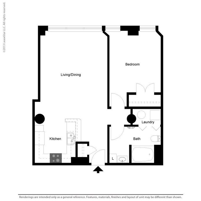 Floorplan - GE Tower by Cortland