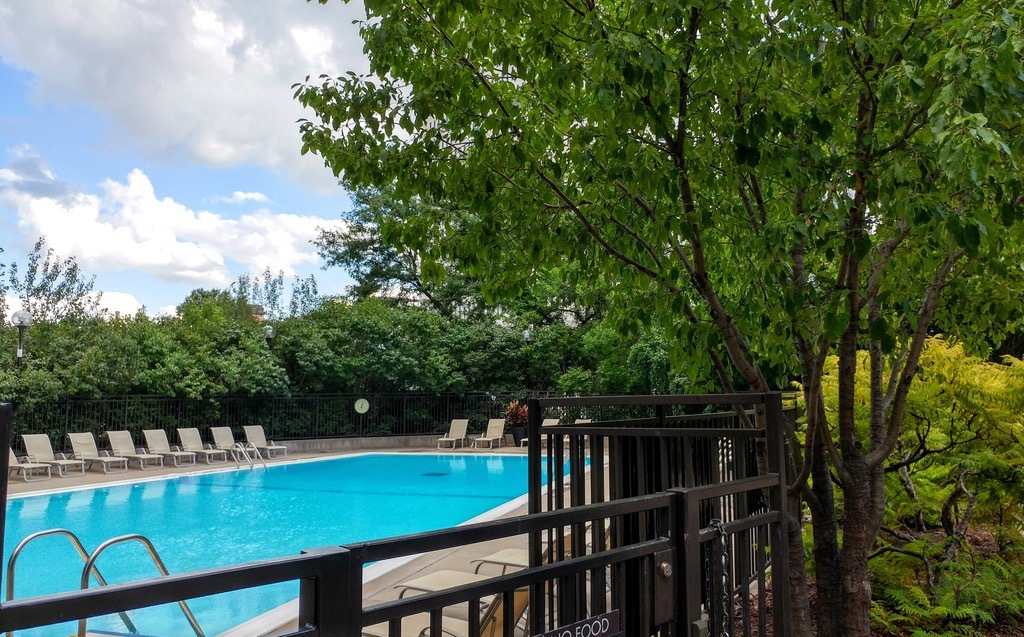 Pool has changing cabana and bathrooms too. - 19 S 1st St