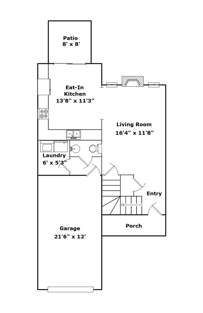 Main floor - 304 Windwood Ct