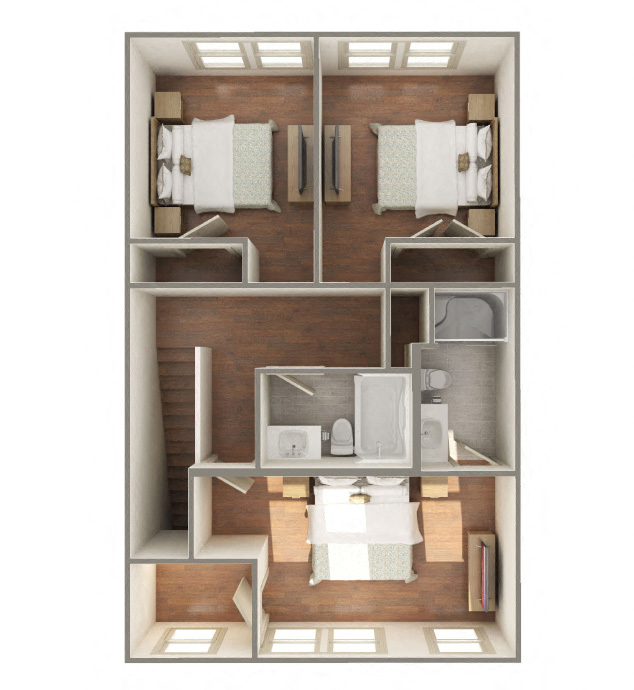 Floorplan - The Lofts at Southside Apartments