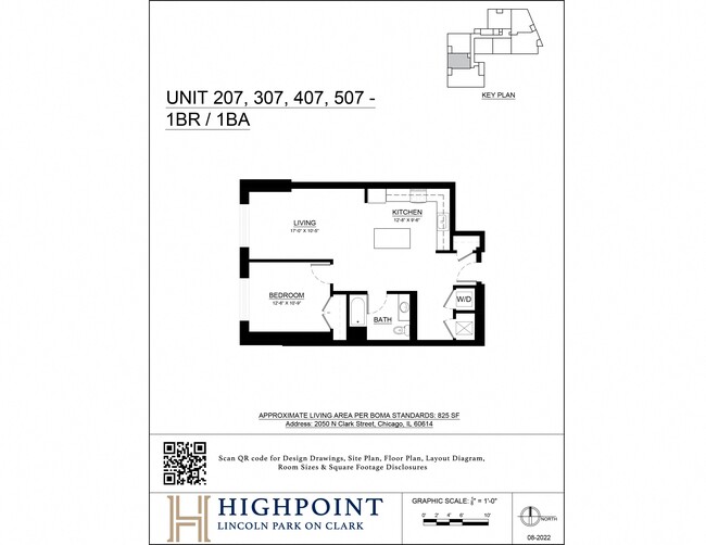 Floorplan - HIGHPOINT Lincoln Park on Clark