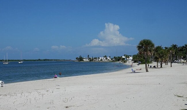 Pristine beach across the street - 28 Harbour Isle Dr W