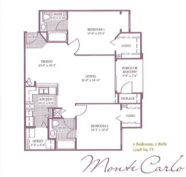 Building Photo - Spacious 2BR/2BA Visconti Condo with Washe...