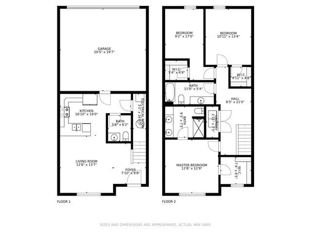 Floorplan - The Vue at Rivertown Park Townhomes