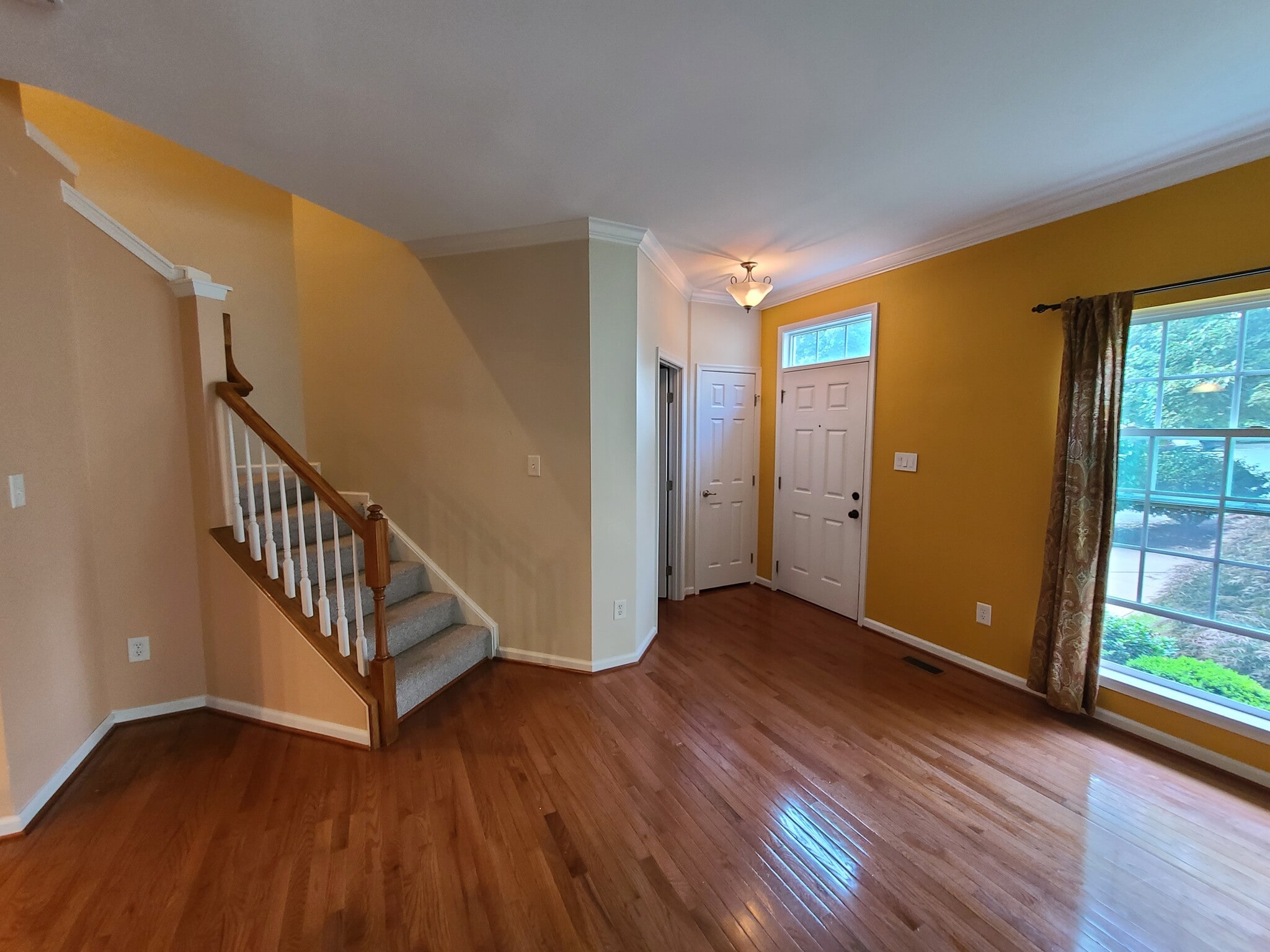 living room and stairs - 832 Rock Creek Rd