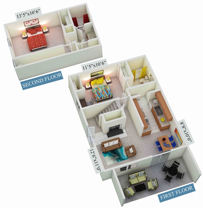 Floorplan - Galleria Townhomes