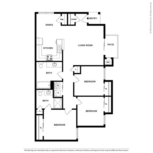 Floorplan - Carrington Pointe Apartments