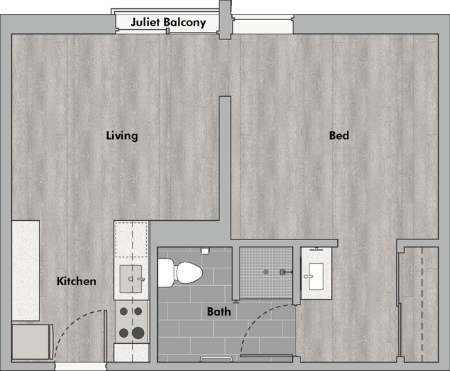 Floorplan - Urban Living at Lowery