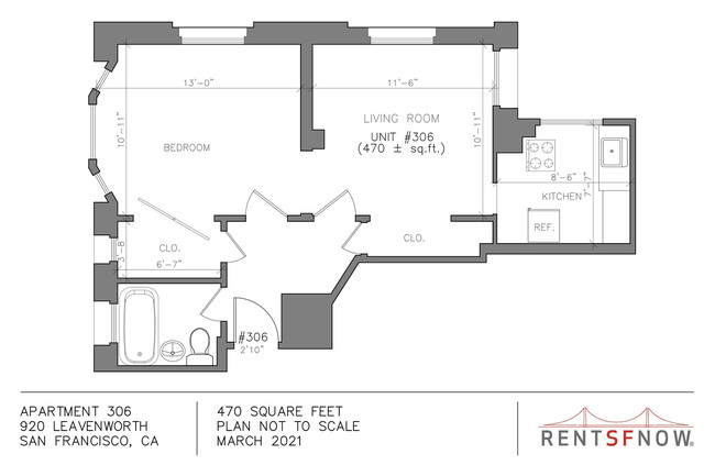 Floorplan - 920 Leavenworth