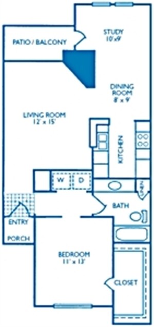 1BR/1BA - Walden Pond