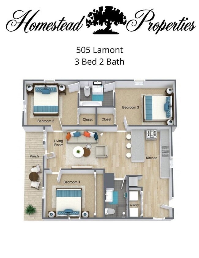 Building Photo - Updated 3 Bedroom / 2 Bath Home on Lamont