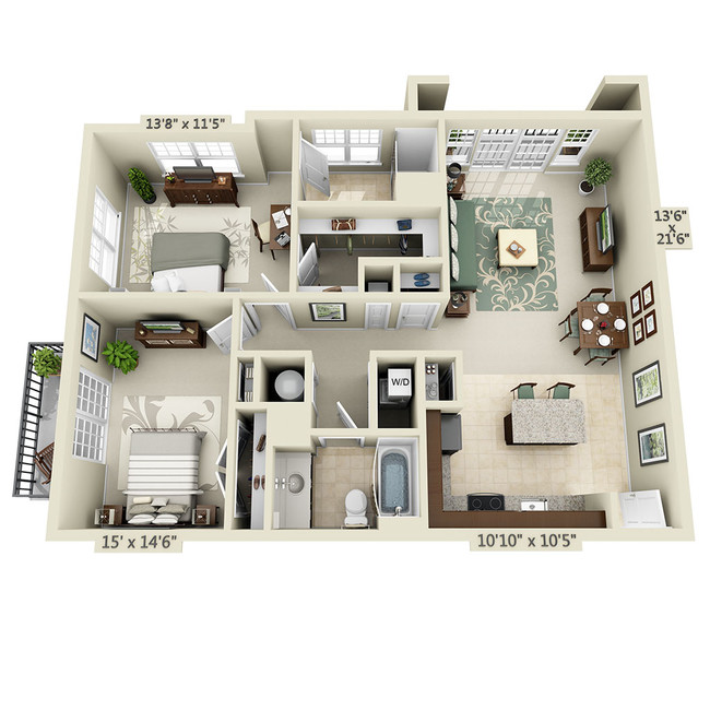 Floorplan - Bell Arlington Ridge