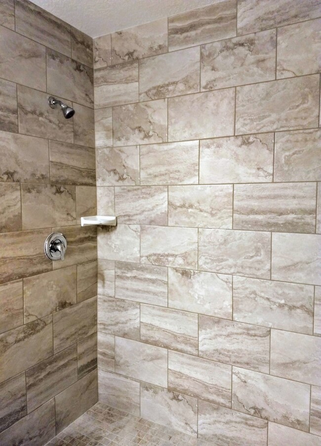 Master Walk-in Shower - 9358 N Peachtree Way