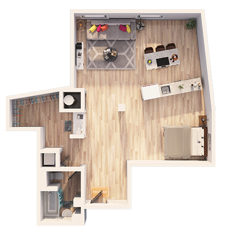 Floorplan - Roosevelt Lofts