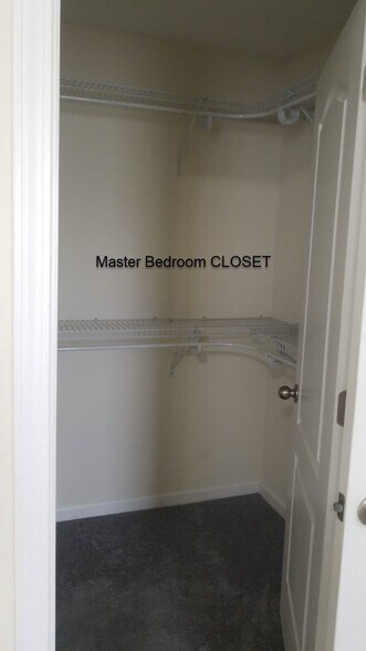 Master BR closet - 308 Windy Peak Loop