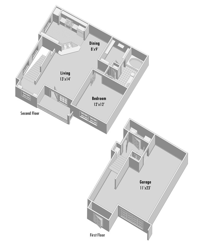 Floorplan - Villas of Spring Creek