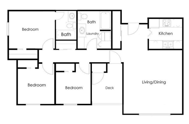 Floorplan - Willamette Gardens