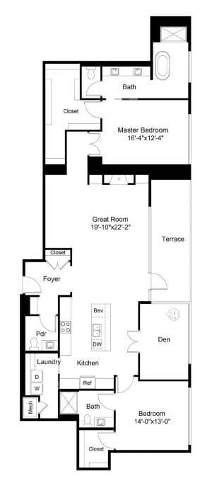 Floorplan - The Larking